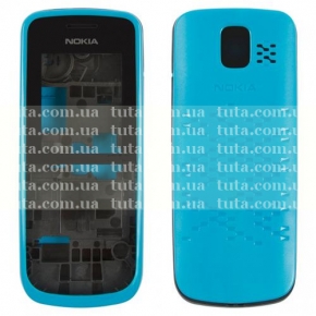 Корпус для Nokia 110, синий (класс ААА)